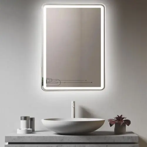 Transform Your Space: Stylish Brushed Nickel Bathroom Mirrors