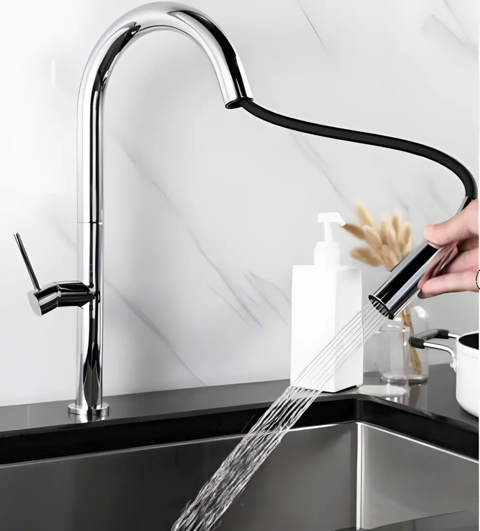 Grace Single Lever Kitchen Mixer - Image 4