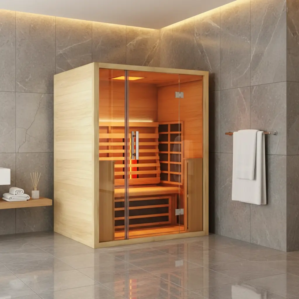 Jaquar Paire Sauna LED CLR LGT Infrared Heater - Image 2