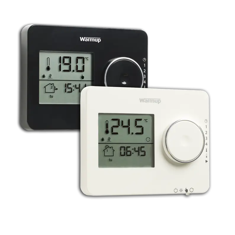 Black Tempo Digital underfloor heathing Thermostat - Image 3
