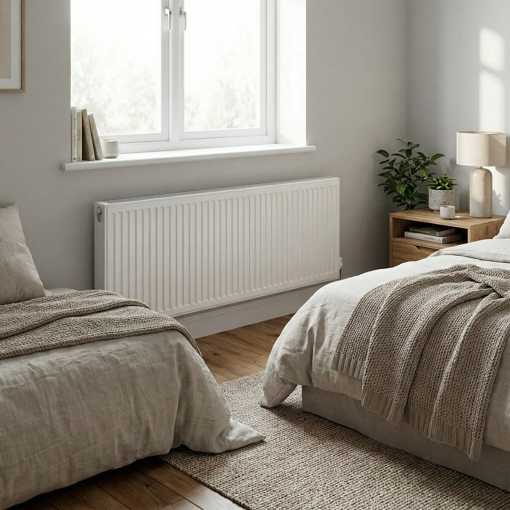 500x800mm Double Panel white Radiator – Type 22 - Image 8