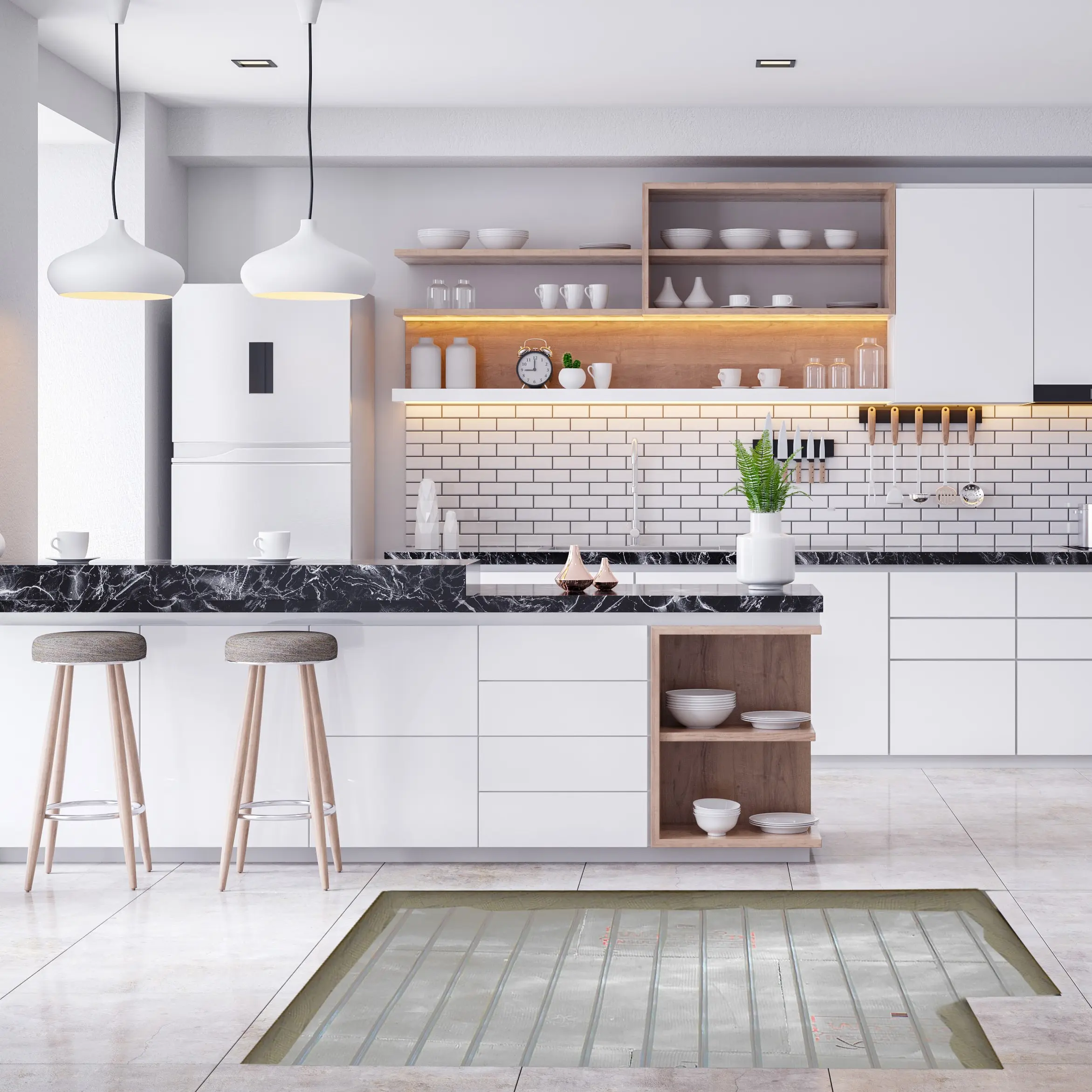 Loose Wire Electric underfloor heating Cover 1.5 to 2.4m² - Image 4