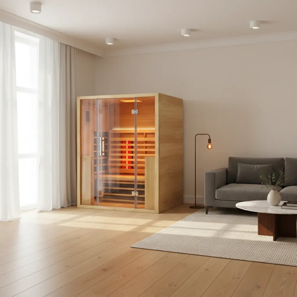 Jaquar Paire Sauna LED CLR LGT Infrared Heater - Image 4