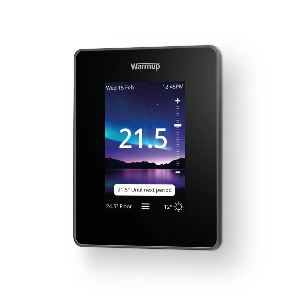 7iE Onyx Black Smart WiFi underfloor heathing Thermostat - Image 1