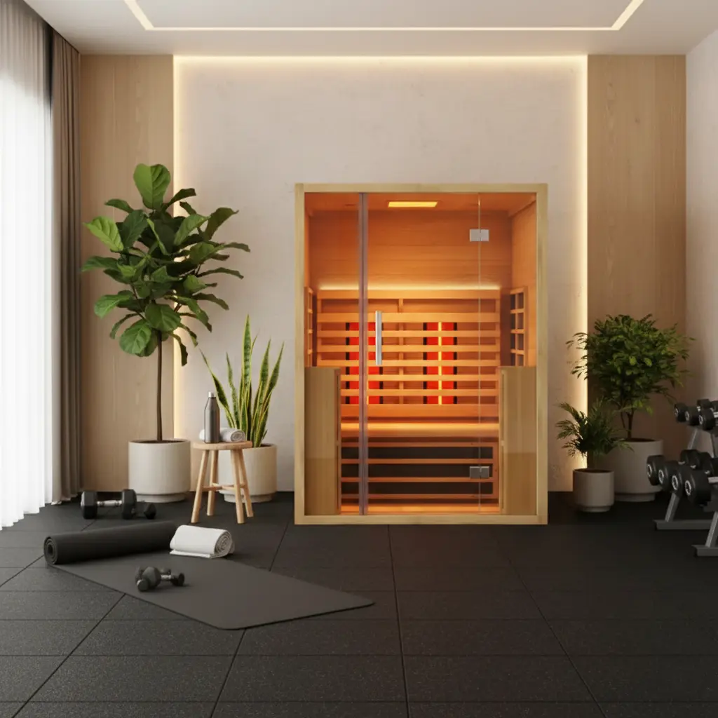 Jaquar Paire Sauna LED CLR LGT Infrared Heater - Image 3