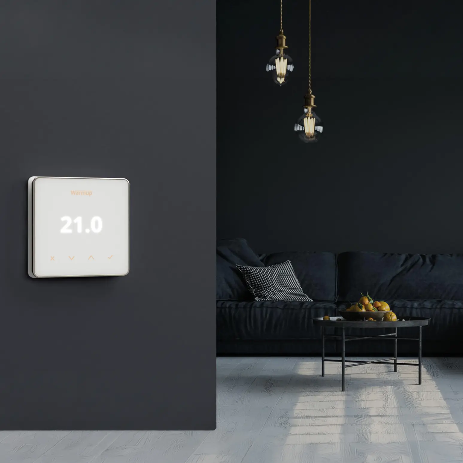 Porcelain White Element WiFi underfloor heathing Thermostat - Image 3