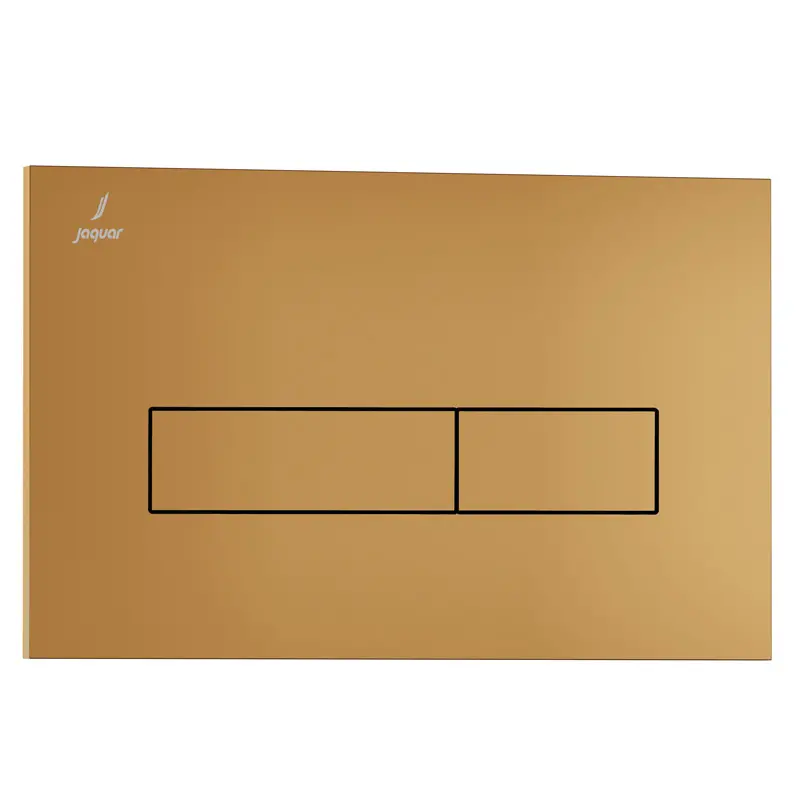 Jaquar Gold Matt PVD Kubix Prime Control Plate
