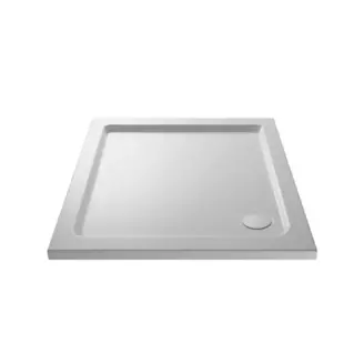 Acrylic White Shower Tray (760 x 760mm)
