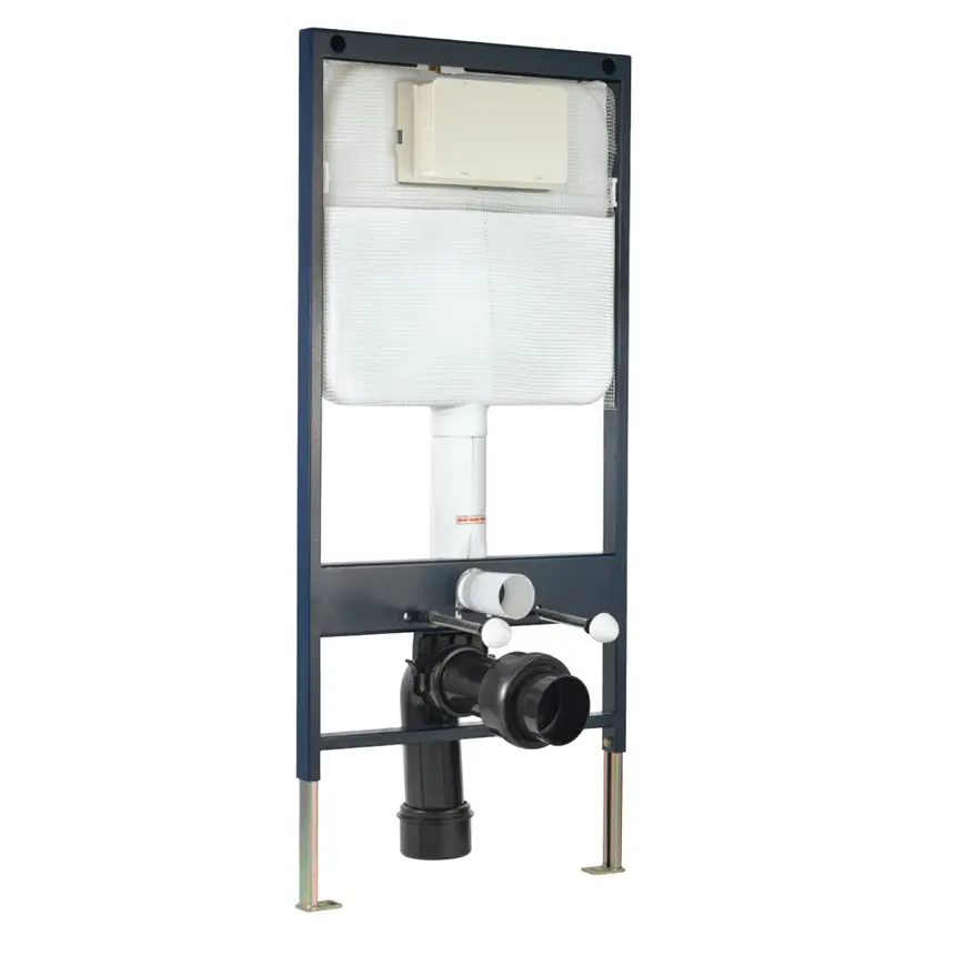 Jaquar Single Piece Slim In-wall Cistern with Floor Mounting Frame