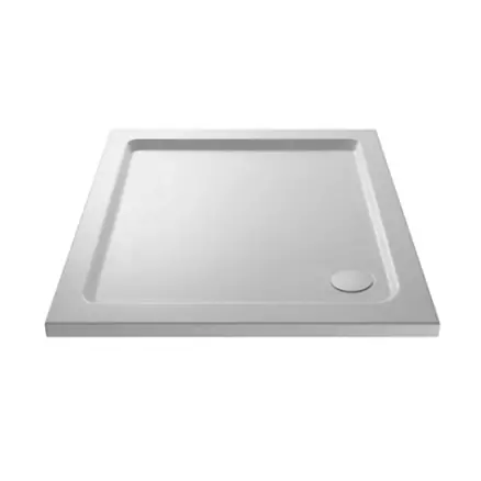 Acrylic White Shower Tray (1000 x 900mm) Image 0