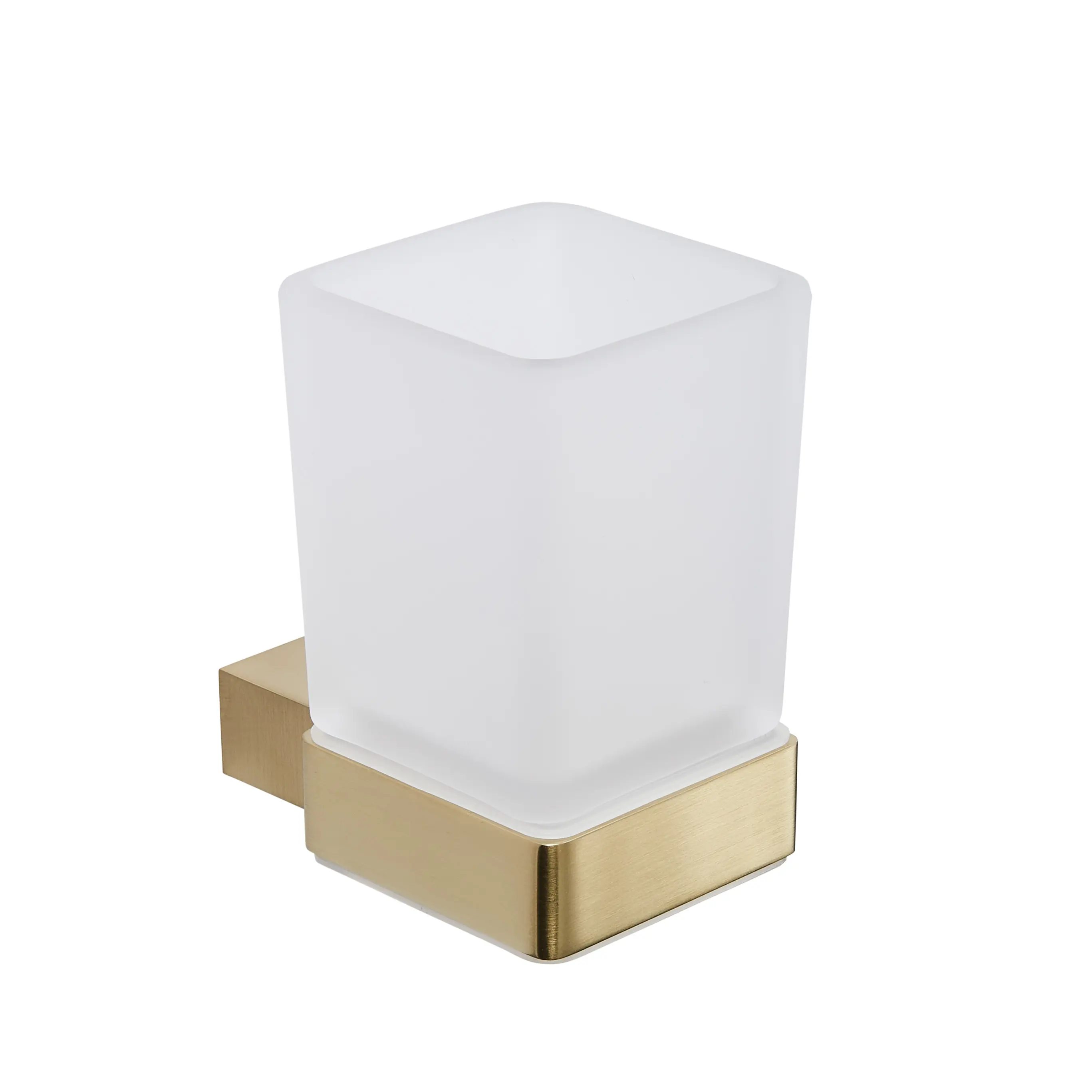 K-Vit  Brushed Brass Premium Tumbler Holder