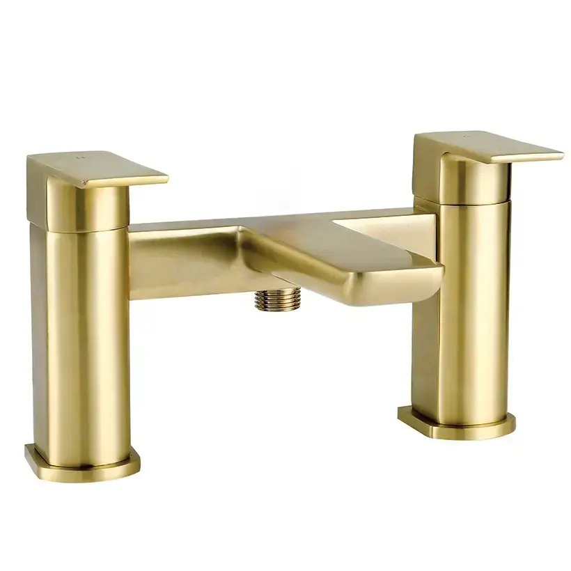Messina Dual Lever H Type Bath Filler Mixer Tap