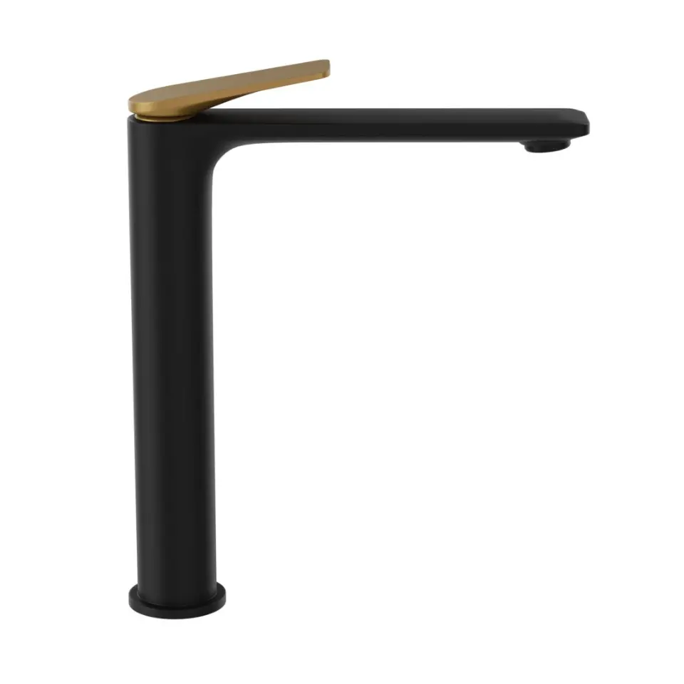Jaquar Laguna Gold Matt PVD | Black Matt Single Lever Tall Boy