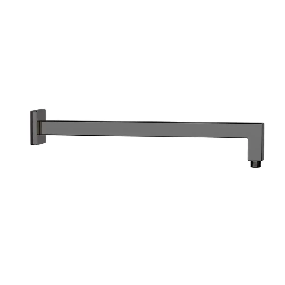 Jaquar Black Chrome Kubix Prime Square Shower Arm (600mm)