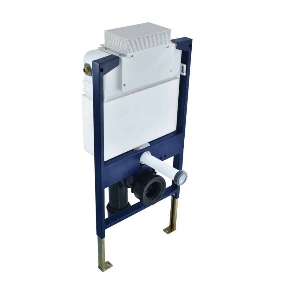 Jaquar Single Piece In-wall Cistern Body (Front or Top Actuation) with Floor Mounting Frame,