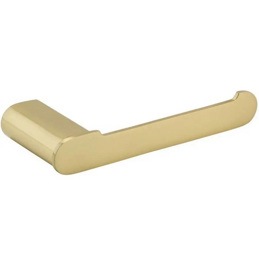Ottone Brushed Brass Toilet Roll Holder