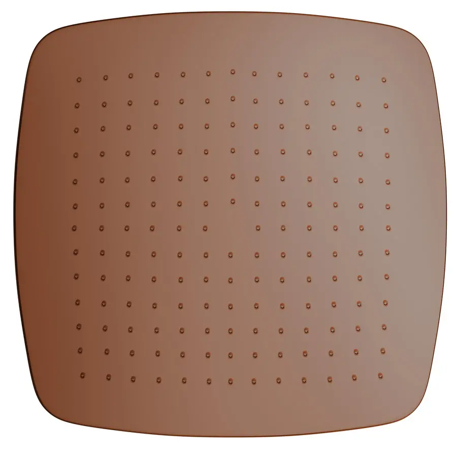 Artize Blush Gold PVD Rainjoy Single Function 350X350mm Head Overhead Shower