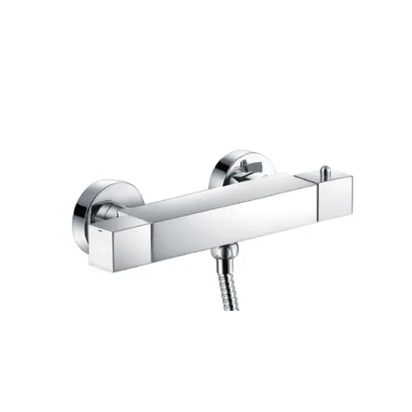 Exposed Thermostatic Shower Valve Chrome Plated