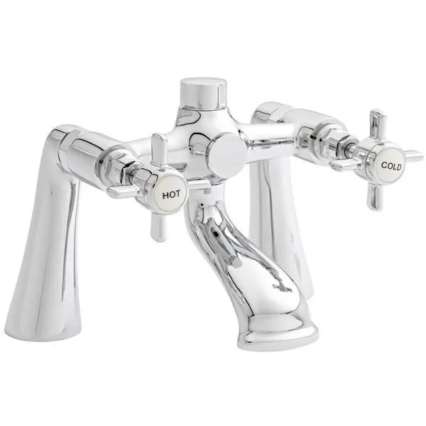 Klassique Traditional Chrome Bath Filler Tap - NEW