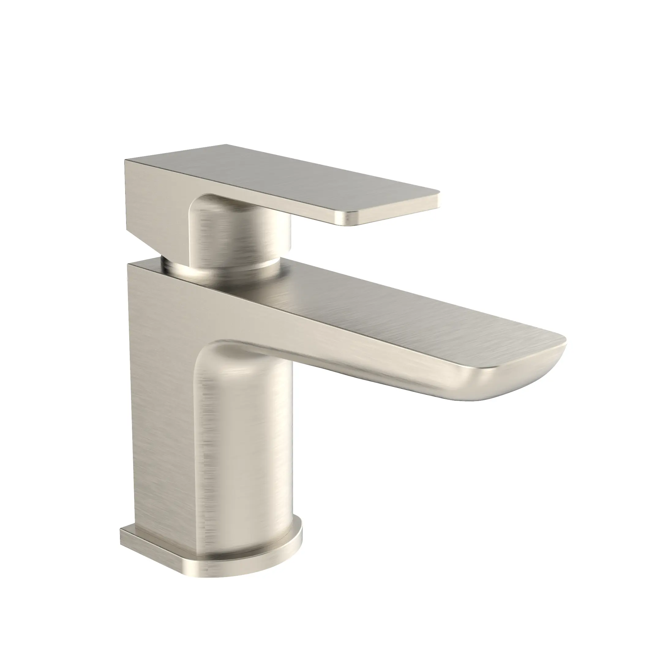 Kolt Brushed Nicke lMini Mono Basin Mixer Tap