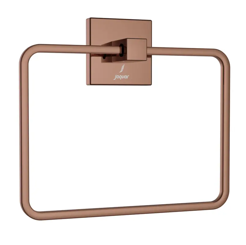 Jaquar Blush Gold PVD Kubix Prime Towel Ring