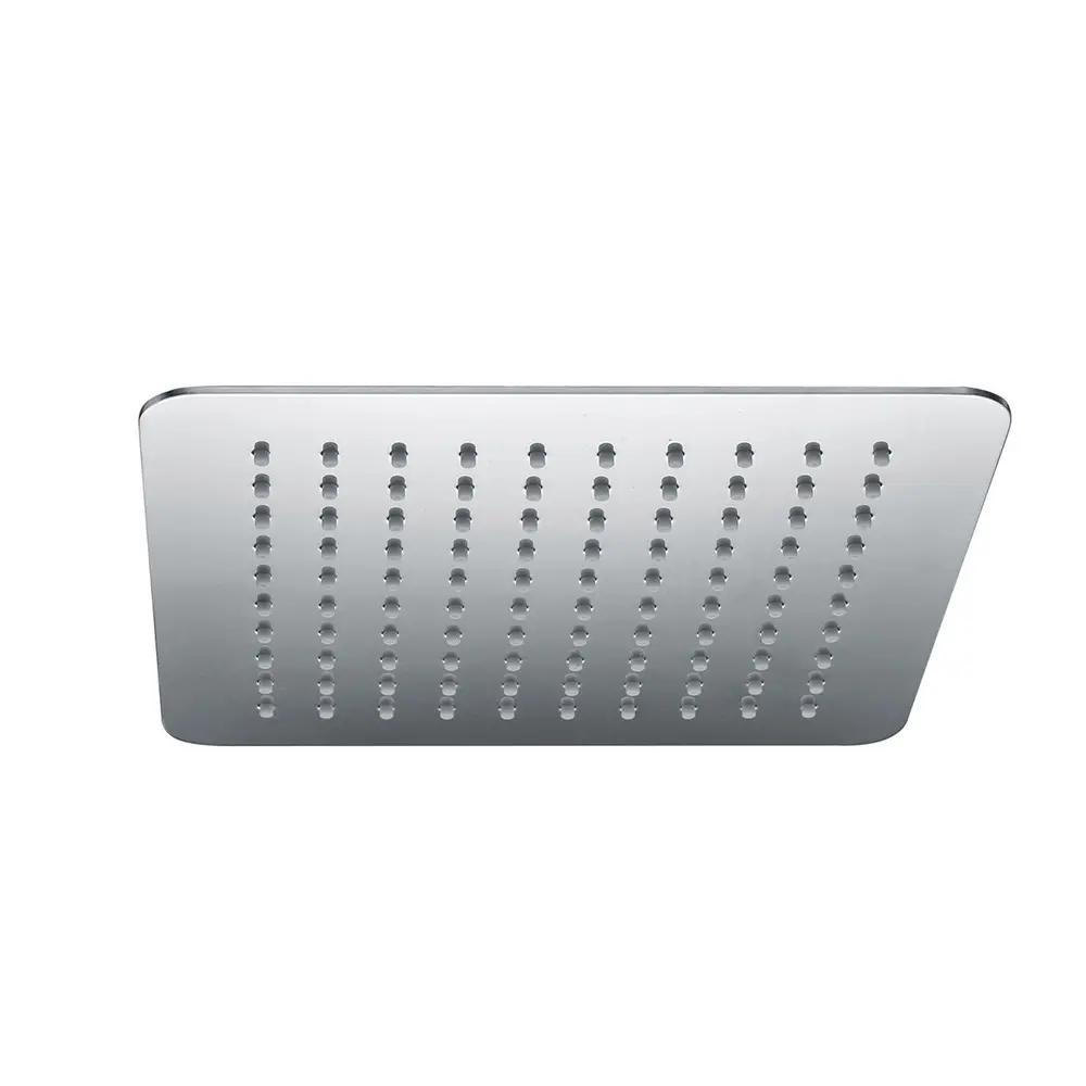 Slim Ceiling Mounted Overhead Shower 300mmx300mmx2mm Chrome Plated