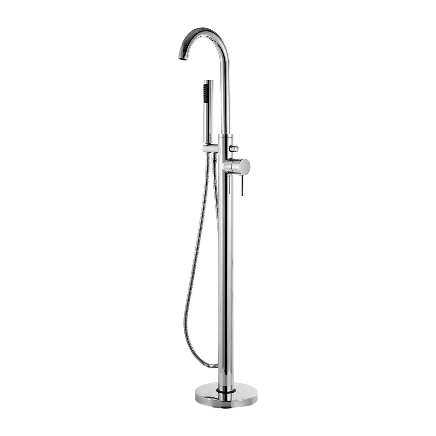 Kore Chrome Freestanding Bath Shower Mixer Tap