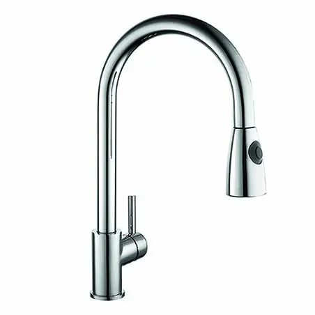 Optima Chrome Pull Out Kitchen Tap