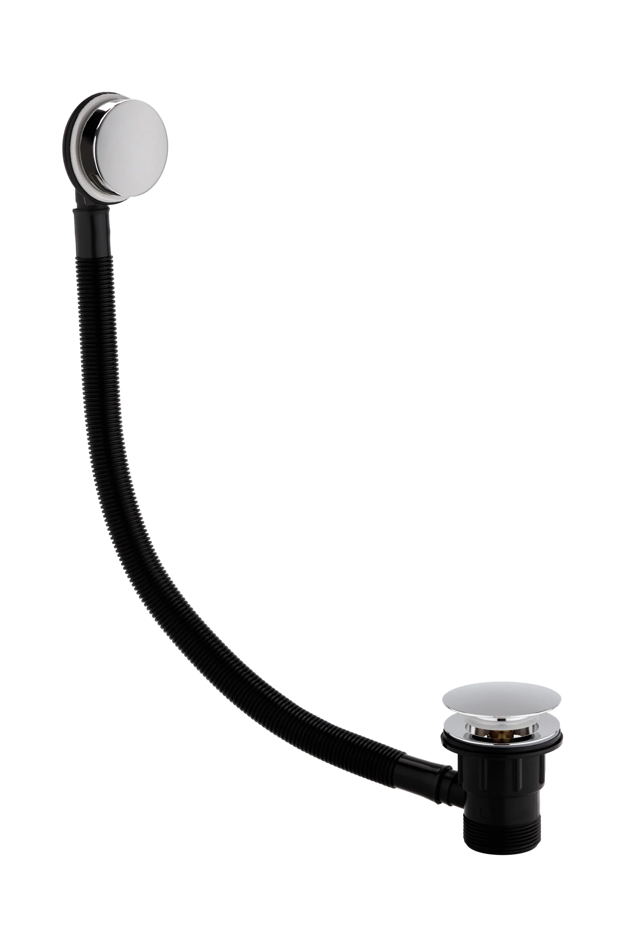 Bath Chrome Easy Clean Click Clack Waste and Overflow