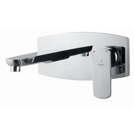 Jaquar Kubix Chrome Prime 2 Hole Wall Mounted Basin Mixer