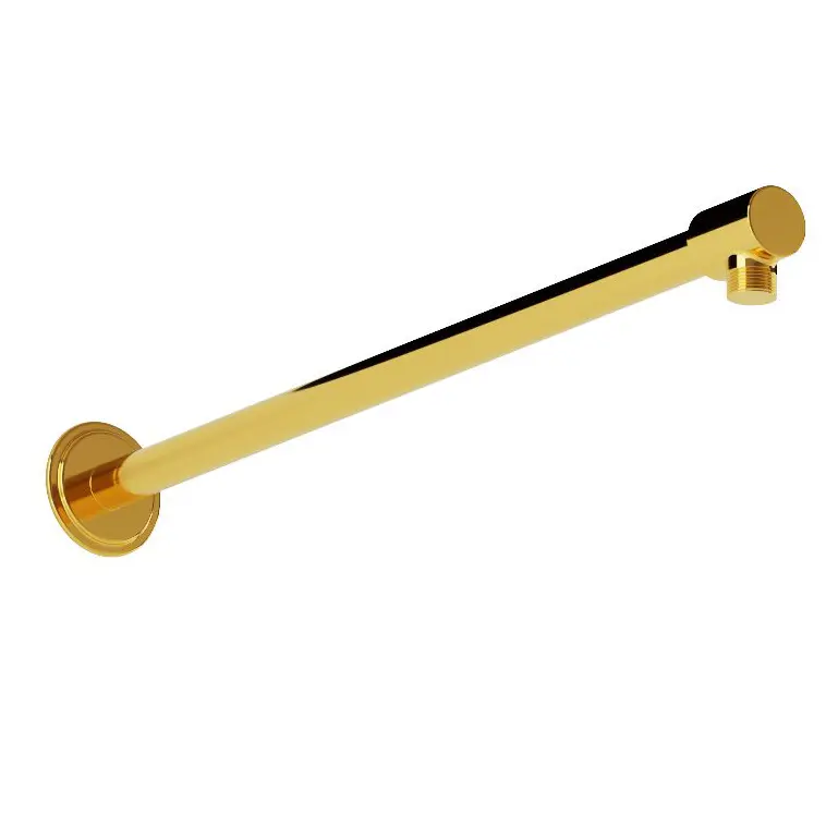 Artize Gold Bright PVD Vic Shower Arm 450mm Long Image 0