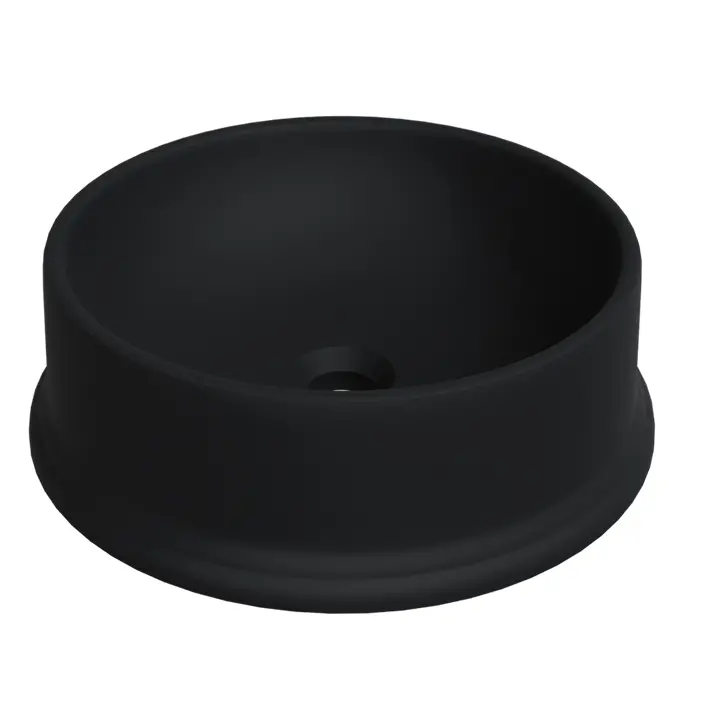 Artize VIC Counter Top Black Basin 410x410mm