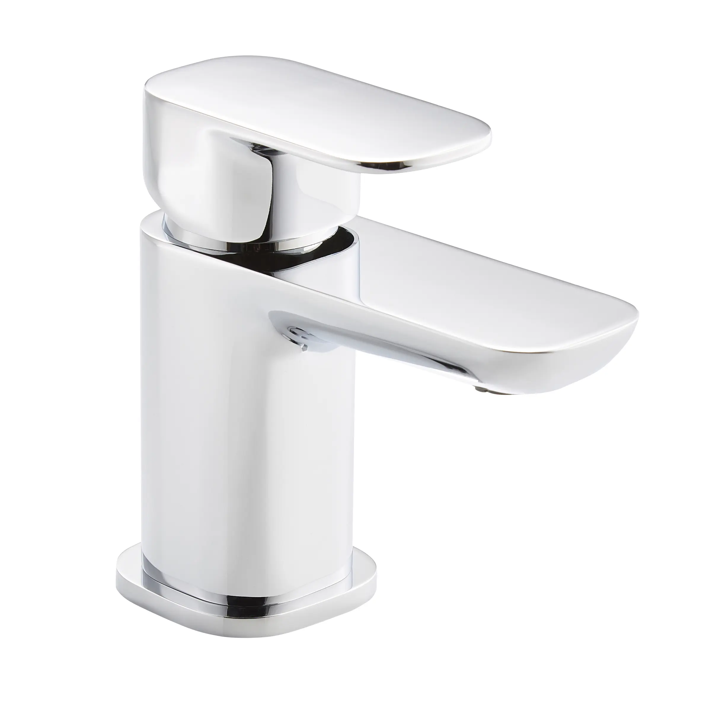 Visage Chrome Mini Mono Basin Mixer Tap With Click Waste