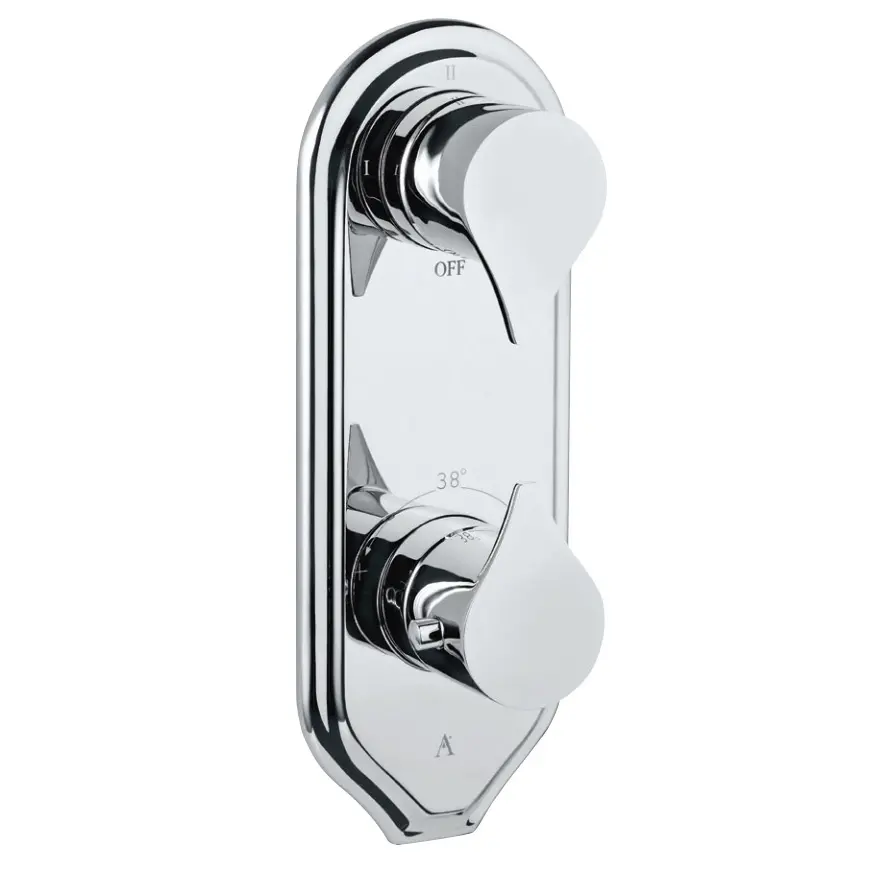 Artize Tiaara Thermostatic shower valve with 3-way outlets