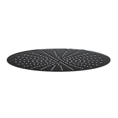 400mm Ceiling Mounted Overhead Shower Black Matt