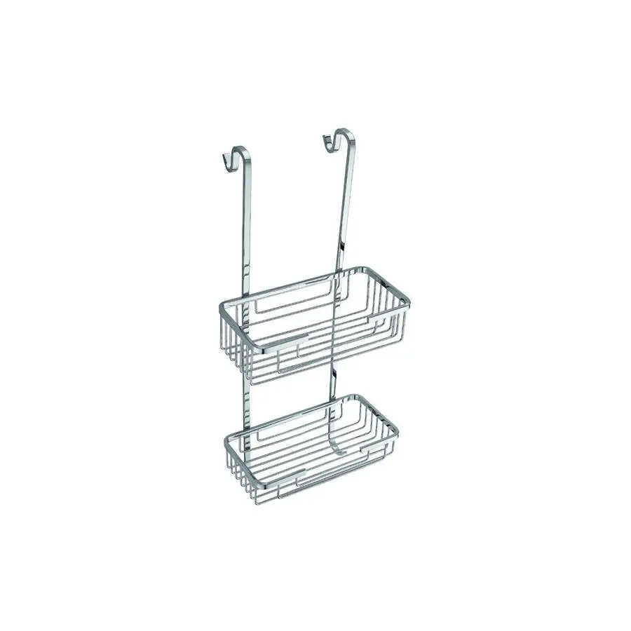 Wire Chrome Hanging Shower Tidy