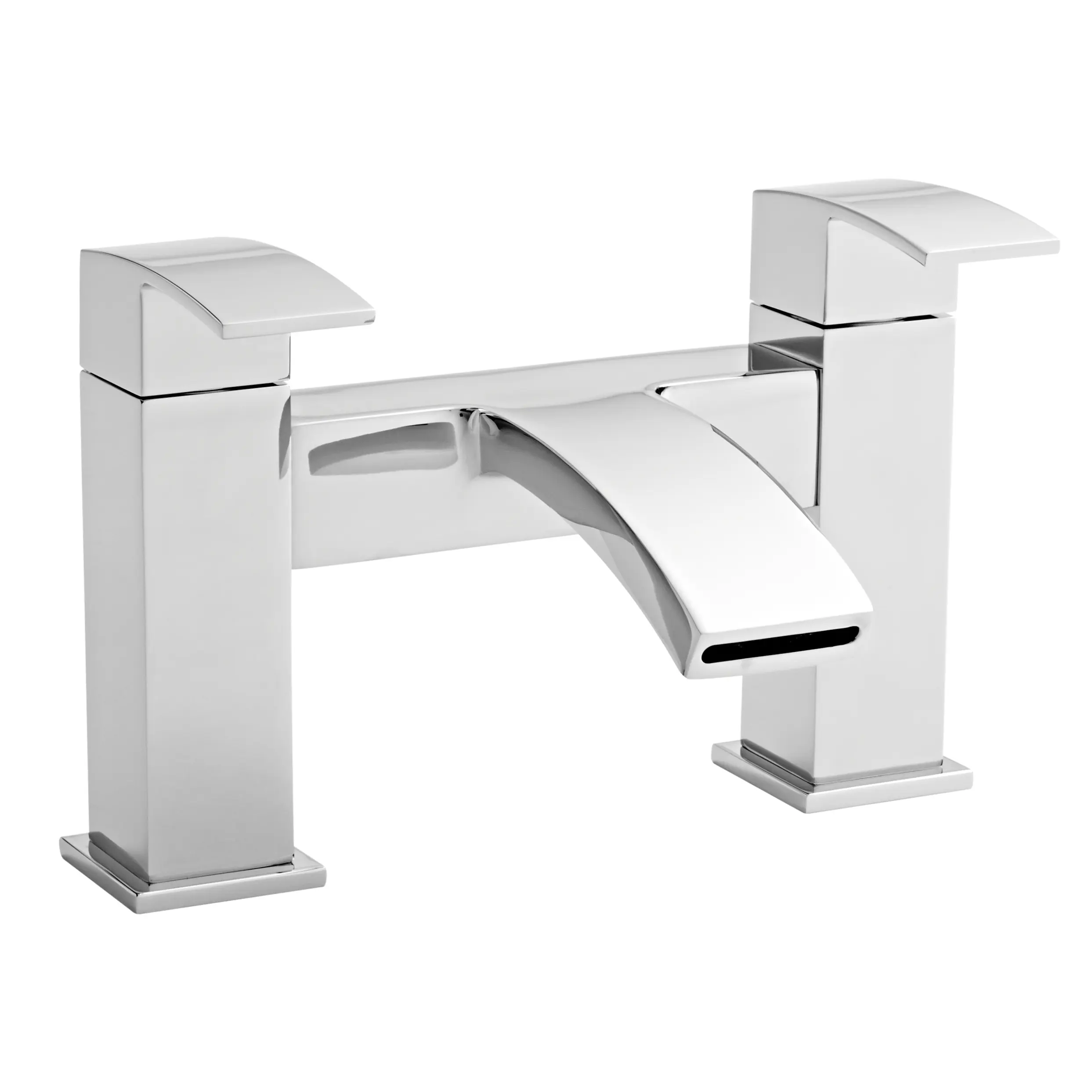 Flair Chrome Bath Filler Tap with Click Waste