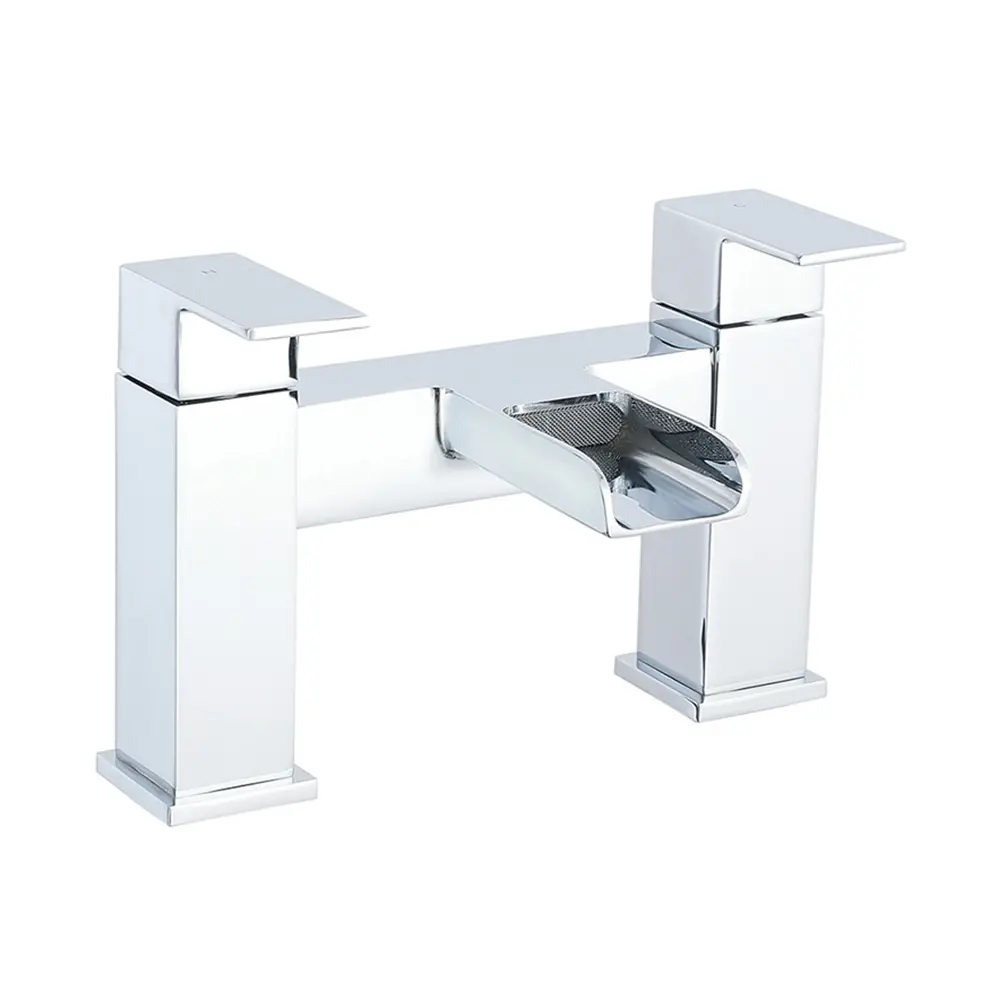 Waterfall Bath H Type Filler tap Chrome Plated
