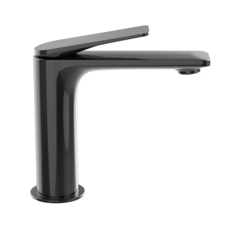 Jaquar Laguna Black Chrome Single Lever Extended Basin Mixer