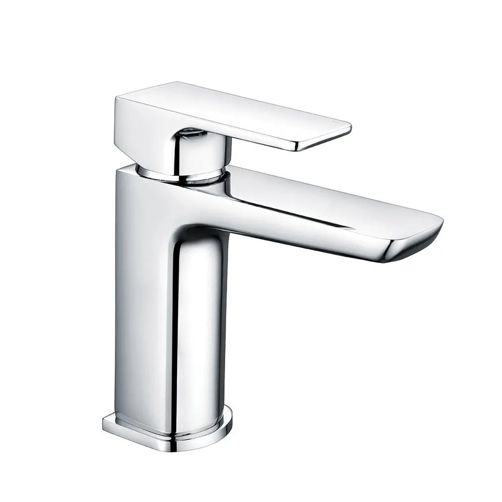 Dash Cloakroom Mini Basin Mixer With Basin Waste Chrome Plated