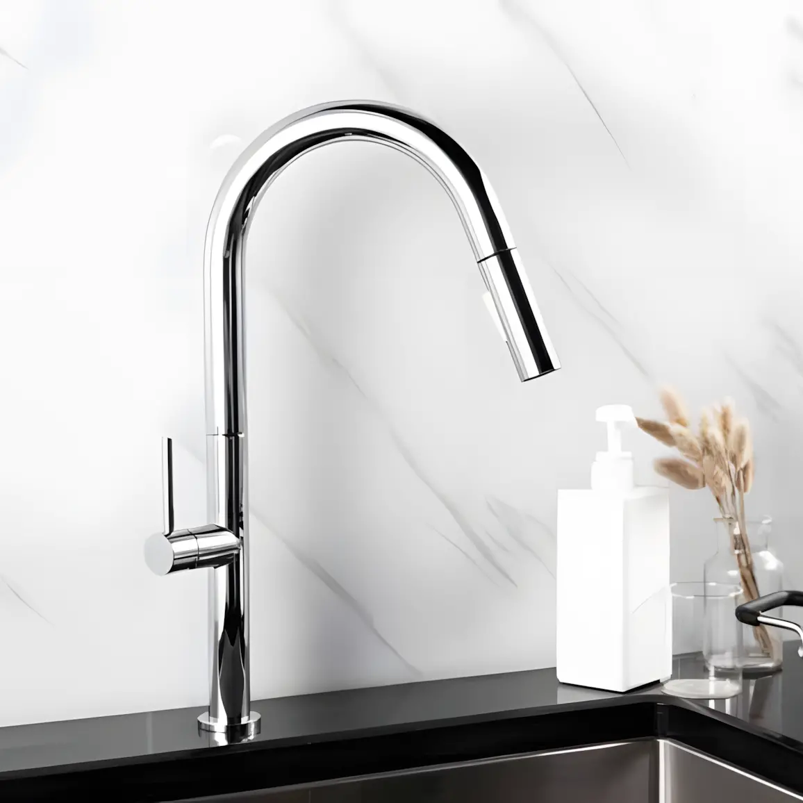 Grace Single Lever Kitchen Mixer