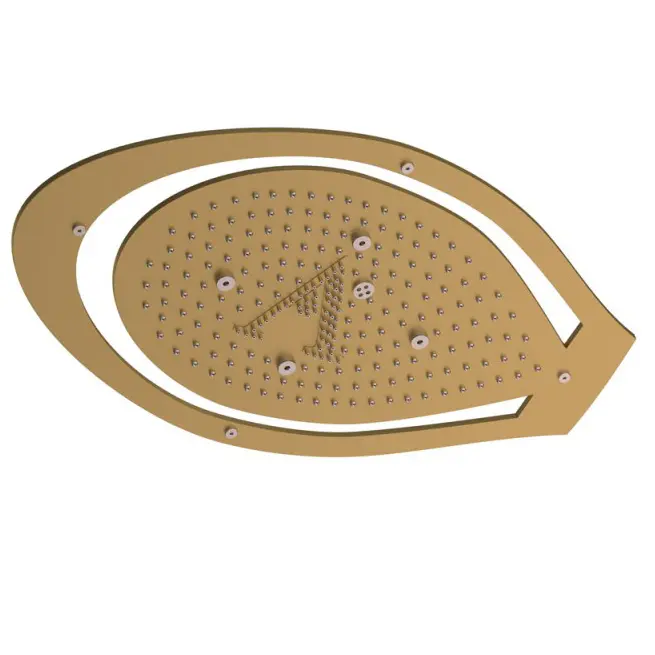 Artize Gold Matt PVD Tiaara Rainjoy AISI 304 stainless steel false ceiling shower
