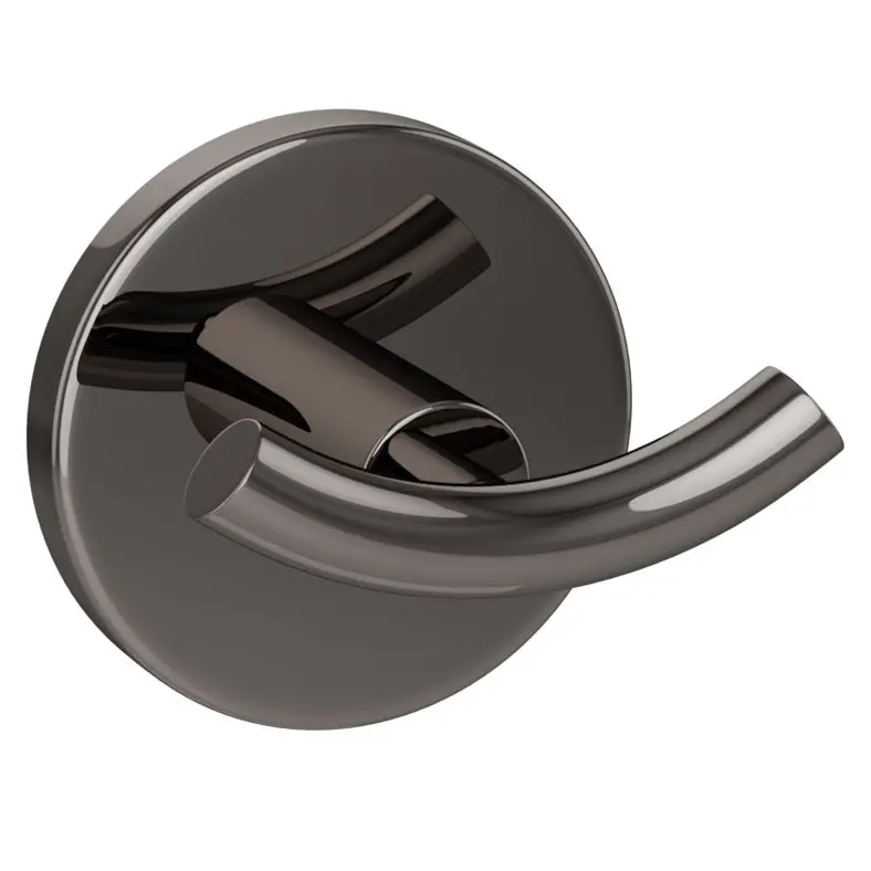 Jaquar Black Chrome Continental Double Robe Hook