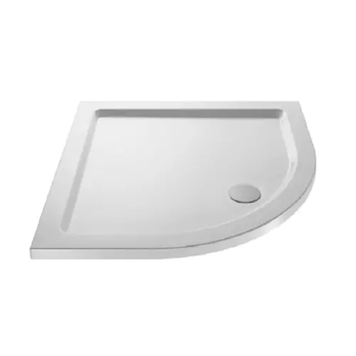 Acrylic White Quadrant Shower Tray (900 x 900mm)