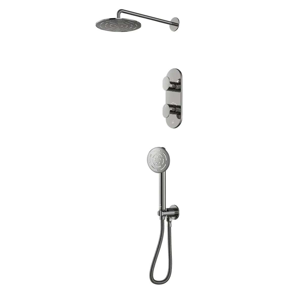 Jaquar Opal Prime Combo of Aquamax  Thermostatic Shower mixer