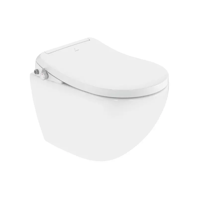 Jaquar Bidspa Rimless Blind Installation Wall Hung Toilet With Electronic PP Seat Cover