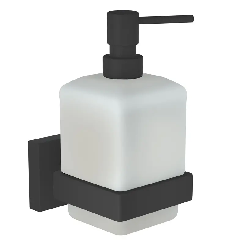 Jaquar Black Matt Kubix Prime Soap Dispenser