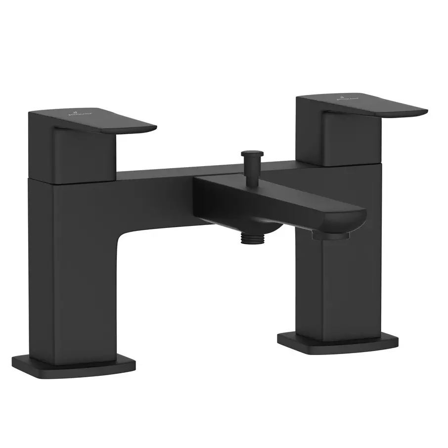 Jaquar Kubix Black Matt H Type Bath and Shower Mixer