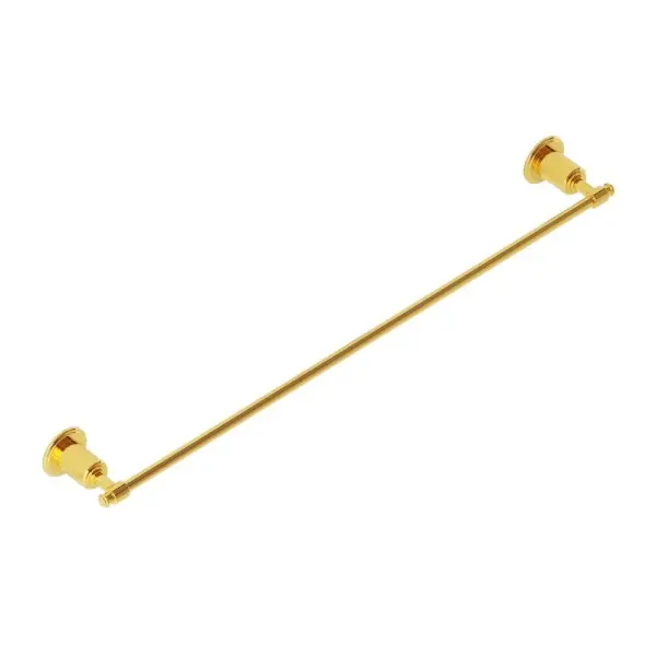 Artize Gold Bright PVD Single Towel Rail 600mm Long