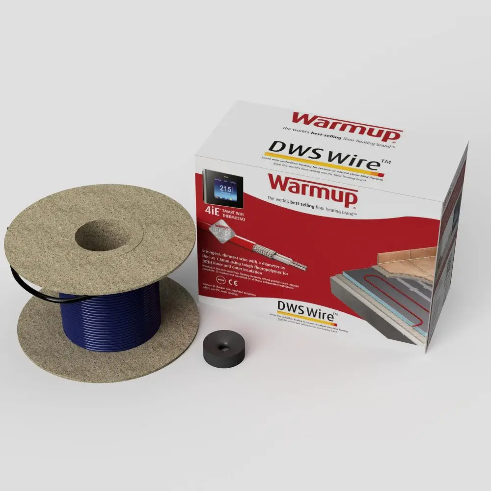 Loose Wire Electric underfloor heating Cover 3.5 to 4.4m²